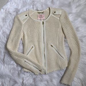Juicy Couture Crochet Jacket